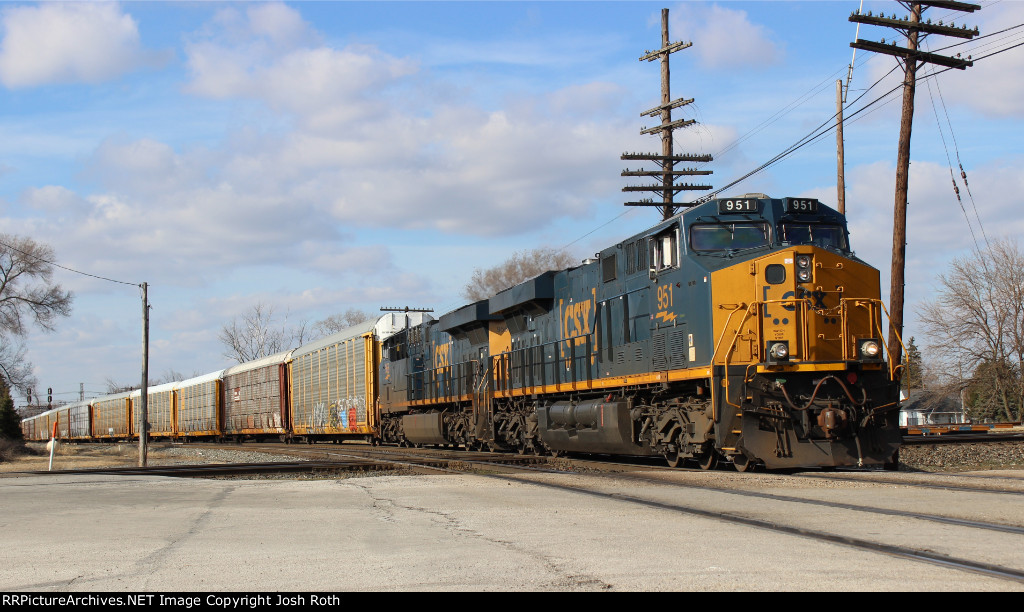 CSX 951 & CSX 956